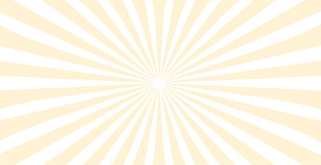  Simple  yellow background with stripes. Sunburst radial vector.