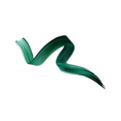 Emerald Green Paint Swirl Abstract Background teal