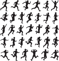 Tennis Player Silhouette Vector &ndash; Sports Design Collection

Tennis Racket and Ball Vector Bundle &ndash; Athlete Action Silhouettes

Tennis Silhouette Vector Set &ndash; Sport Icon and Logo Design