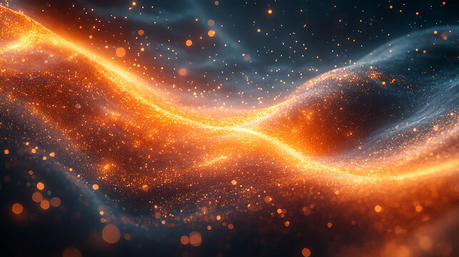 Vivid cinematic portrayal of photon streams reacting with quantum particles to produce energy white background 