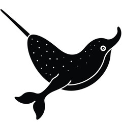 narwhal vector © ABIR