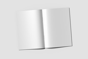 Blank Magazine Mockup