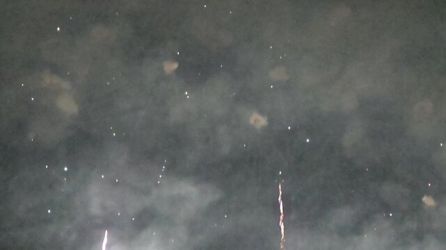 time lapse clouds, fireworks, japanese cannes fireworks