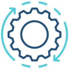 Skills Outline Color Icon