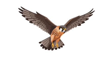 Obraz premium Majestic Falcon Soaring Capturing the Essence of Freedom in a Stunning Imagefx_0nqvb3_via_RJ_ImageFX_Auto.ai