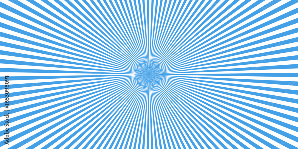Poster multicolor rays sunburst vector design. radial sunbeam background. abstract wavy stripes way of olym