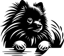 Peeking dog bundle Animal Dog silhouette 