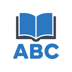 ABC Literacy Icon Open Book