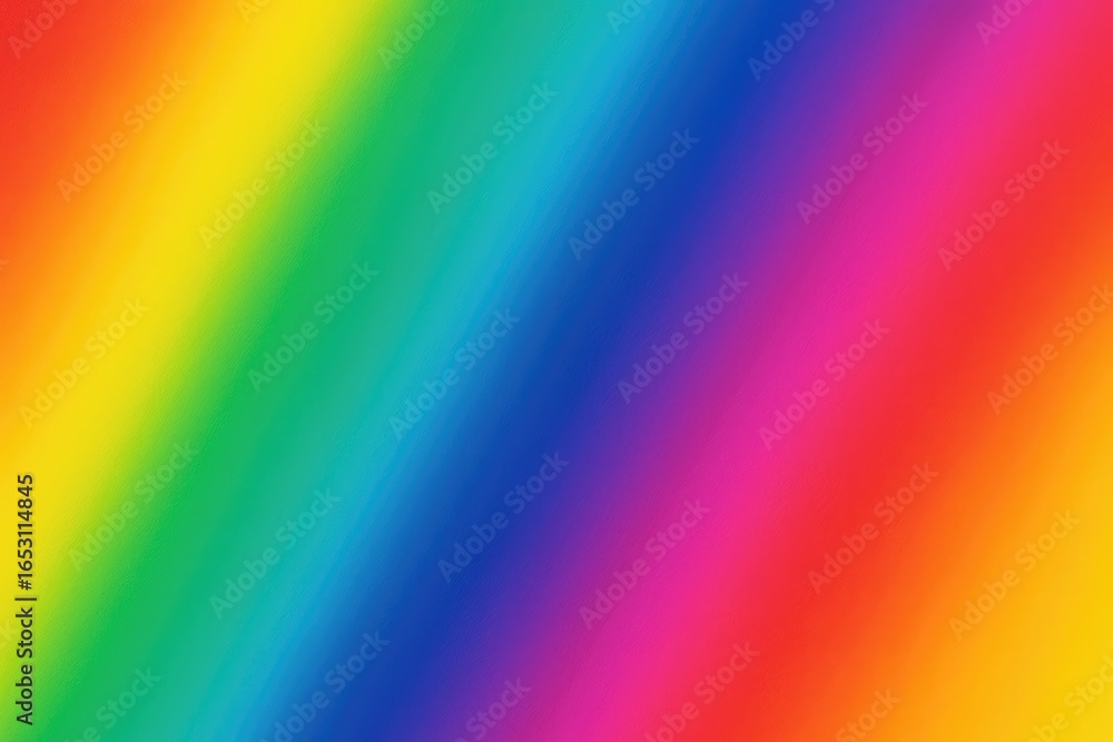 Poster diagonal rainbow gradient background with soft blurry stripes color spectrum