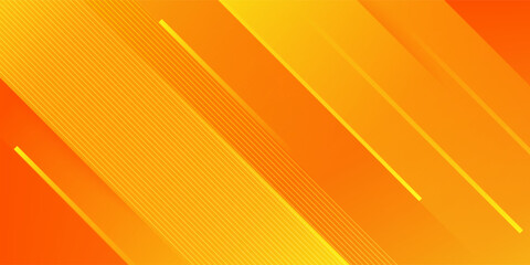 Abstract orange gradient vector background.