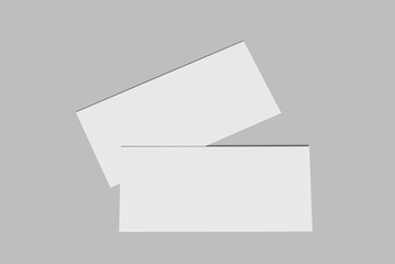 gift voucher blank mockup