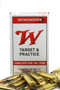 Winchester Brand firearm ammunition. Winchester bullets have been used since 1866. They operated by Olin Corporation