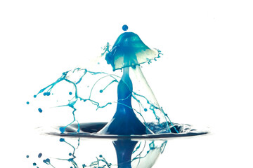 Abstract water droplet 