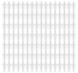 Tree pattern design for fabric textiles