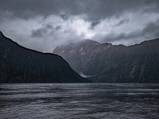 Dramatic Scenery in Milford Sound