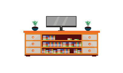 Television cabinet design concept