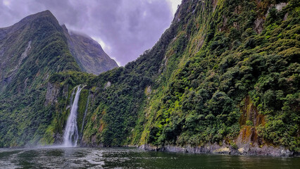 Sailing Past Stirling Falls
