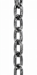 Obraz premium Shiny Metal Chain Links Steel Equipment Background Heavy Durable Secure Object Manufacture Welded Fastening Decorative Binding Coupling Support Mechanical Rustproof Factory Silver Assembly Concepts
