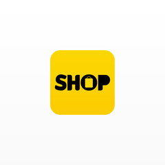 Online shop logotype design template