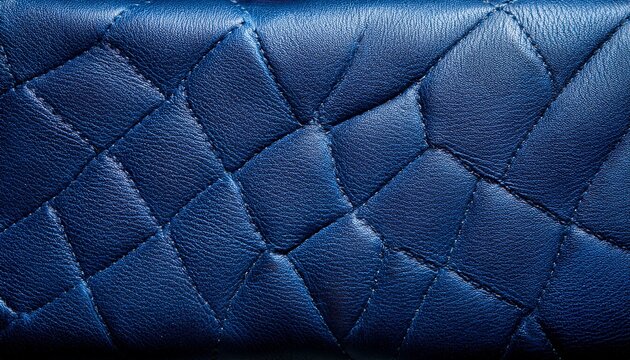 close up of dark blue lether as a background