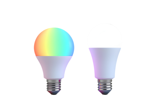 Smart LED Light Bulbs with Color Changing Capabilities