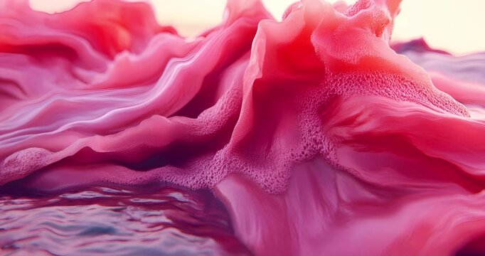 An abstract liquid background with a dynamic, wavy motion. The fluid-like textures ebb and flow, creating a mesmerizing visual experience.
