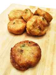 A Pile of Freshly Made Perkedel