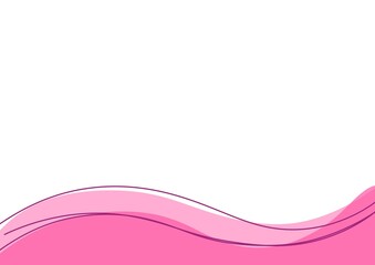 pink wave background