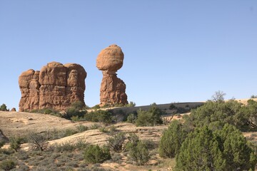 Geological formations in the desert!
