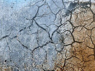 Vintage cracked wall texture with natural earthy colors. High quality photo