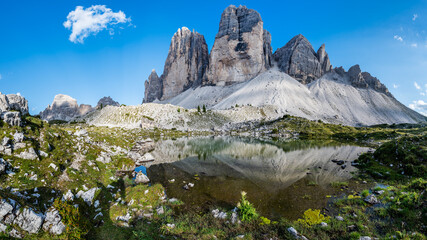 Tre Cime di Lavaredo – masyw górski w Alpach