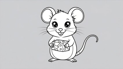 mouse and cheese