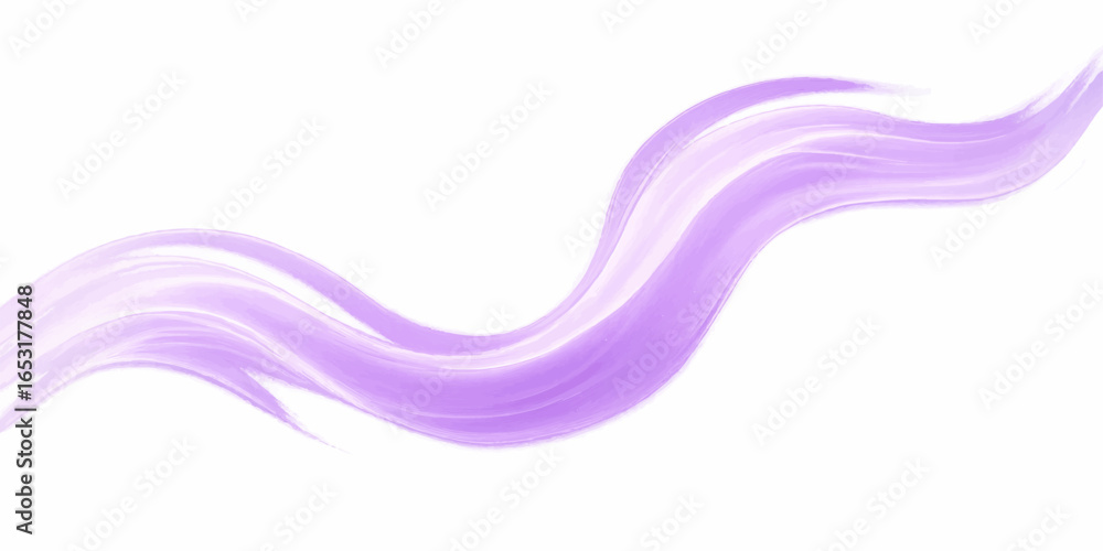 Poster abstract pink and purple smoke waves flow in a surreal and artistic motion pattern, creating a vibra