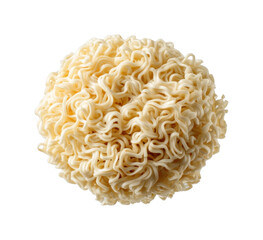 Delicious instant noodles preparation kitchen food cozy atmosphere overhead view isolated on transparent background, png