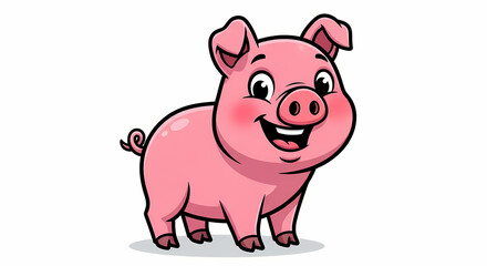 cartoon pig cartoon