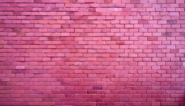 aerial view of a pink brick wall texture background