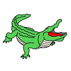 Obraz premium Alligator