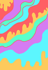 abstract colorful background with waves.