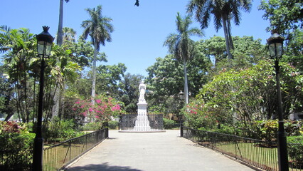 Obraz premium path in the park in havanna