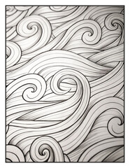 Relaxing Patterns Coloring Pages | Easy Mandala, Floral, Geometric & Abstract Designs for Stress Relief