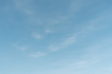 A Study in Blue Hues and Cloud Patterns