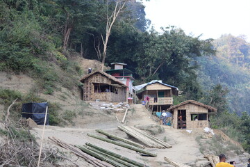 house in the mountains