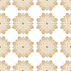 vector seamless pattern with ornamental