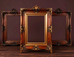 Antique picture frames