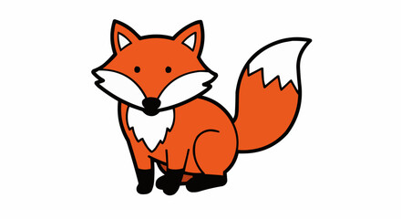 red fox cartoon