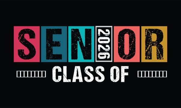 senior class of 2026 t shirt design