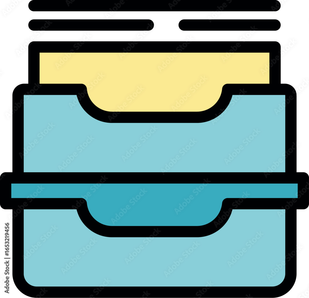 Poster archive box efficiently organizing paperwork, ensuring secure document storage and easy access