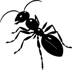 An ant silhouette
