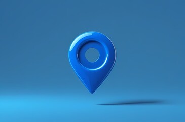 blue map pointer