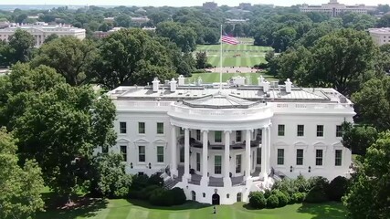 White House Overview A Summer Day in Washington D.C